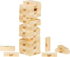 Hasbro Gaming Jenga Wooden Blocks Stacking Tumbling Tower Game | Party…