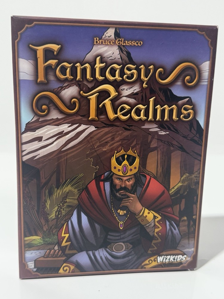 Jester Fantasy Realms WizKids 2017 Board Game Wizard Card Complete