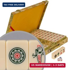 Yellow Mountain Imports Small Size Chinese Mahjong Set, “Rogue Classic” with 146