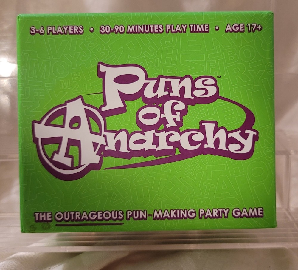 Puns of Anarchy – The Outrageous Pun-Making Game new- open box