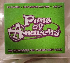 Puns of Anarchy – The Outrageous Pun-Making Game new- open box