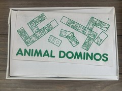 VTG 1990 Animal Dominos By Discovery Toys