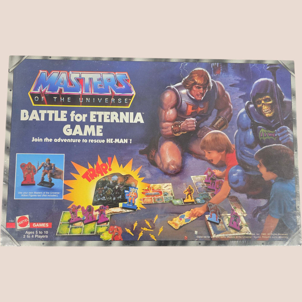 Masters of the Universe Battle for Eternia Vintage Board Game Mattel 1985 Sealed