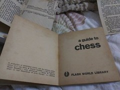 RARE Vtge 1973 Europa Chess Pacific Game with RARE Chess Book & Ephemera