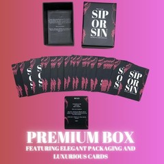 Freaky Couples Game – Sip Or Sin Drinking Game for Date Night & Valentine’s Gift