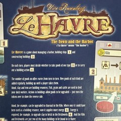 LE HAVRE Board Game Almost 100% COMPLETE 2009 MULTI AWARD WINNER See Description