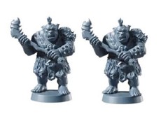 Heroquest Against The Ogre Horde Ogre Mercenart 28mm Minis & Card