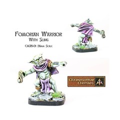 Alternative Armies Mini 28mm Fomorian Warrior w/Sling Pack New