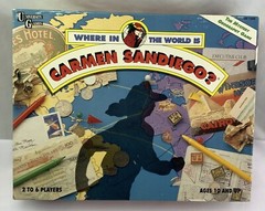 1992 Where in the World is Carmen Sandiego? Board Game University Games Complete