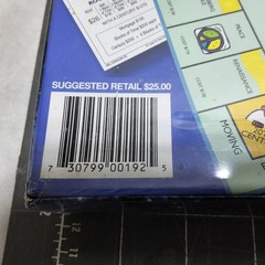 Millenniumopoly Board Game SEALED Late for the Sky Y2K 2000 vintage strategy
