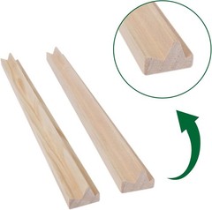 Wooden Mahjong Tiles Trays/Racks/Holders Set of 4 Upgrade Your Mahjong Game New
