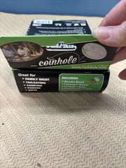 Coinhole The Coinhole Tabletop Coin-Bouncing Party Game New In Box