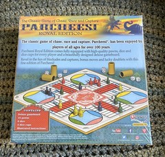 Parcheesi Royal Edition Board Dice Game – Family Game Night 8+ & Adults New