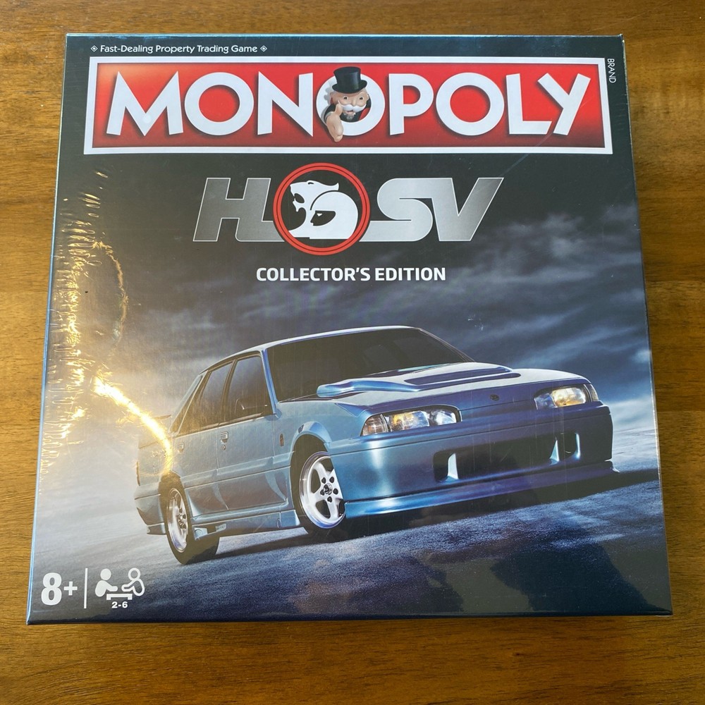 Holden HSV Collectors Edition Monopoly Board Game BRAND NEW & SEALED