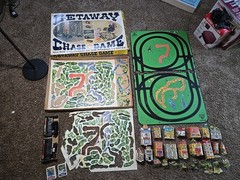 VTG 1960s AMF Getaway Chase Game – Complete?? Great Shape! With Manual