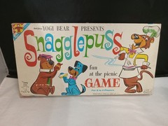 1961 Transogram Yogi Bear Presents Snagglepuss Fun At The Picnic Game Complete