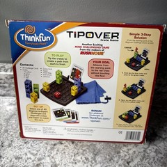 Tipover: Crate Tipping Logic Game ThinkFun 2010 – Missing 1 Expert Card