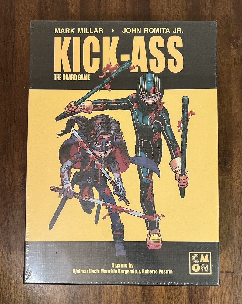 Kick-Ass The Board Game CMON Sealed NEW IN BOX