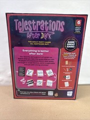 Telestrations After Dark Adult Party Game 4-6 Players Dry-Erase Markers