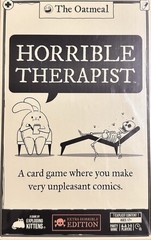 The Oatmeal Horrible Therapist Extra Horrible Edition Adult Card Game SEALED