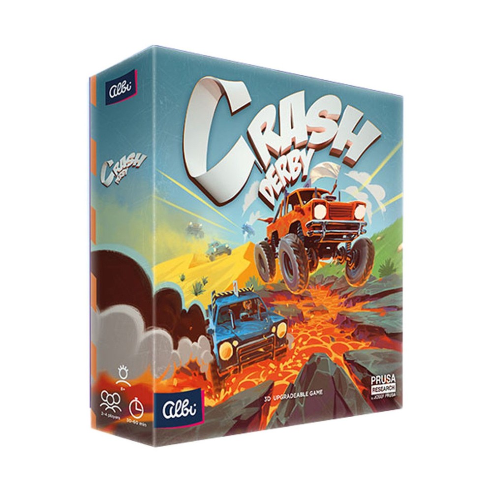 Albi Board Game Crash Derby Box SW (New)