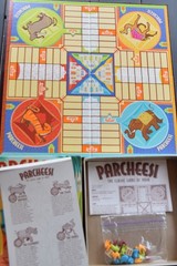 Milton Bradley Parcheesi Classic Game of India Complete Dice Game Vintage 2002