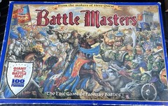 INCOMPLETE Vintage BATTLE MASTERS Board Game Milton Bradley MB 1992 Fantasy Epic