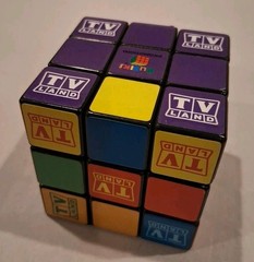 Rare Nick At Nites TV Land Rubik’s Cube Promotions Puzzle