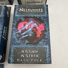 Android Netrunner LCG: Data Pack Lot (7)- New & Sealed In Boxes