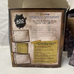 New Supernatural Join The Hunt Trivial Pursuit USAopoly Hasbro TV Winchesters