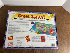 Great States Board Game International Playthings 1999 Geography Homeschool