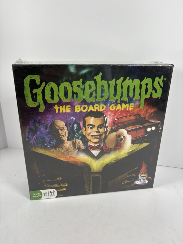 Goosebumps The Board Game R.L. Stine Outset Family Horror Game New Sealed