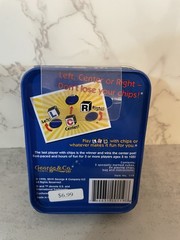 The Original LCR Left Center Right Dice Game – Blue Tin – New