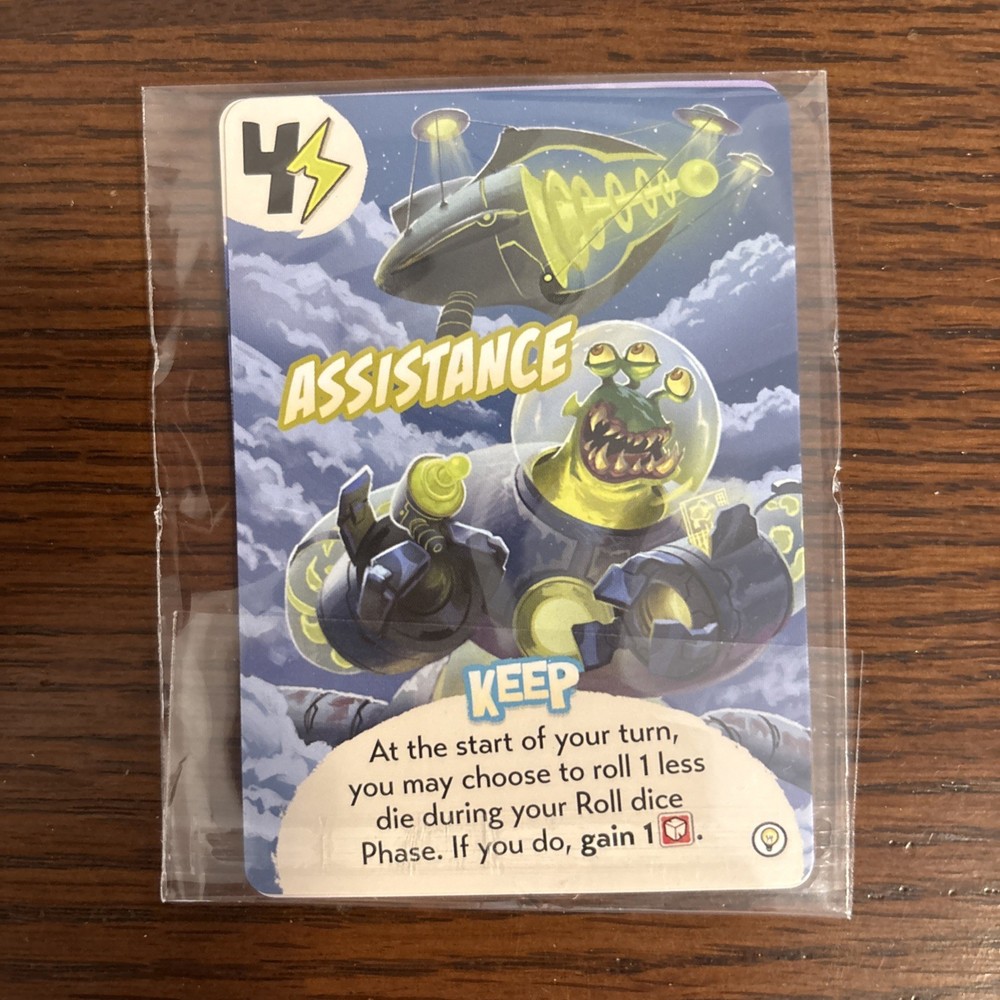 King of Tokyo Duel Promo Card Pack￼