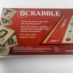 SCRABBLE CROSSWORD BOARD GAME by Milton Bradley Retro NEW & SEALED
