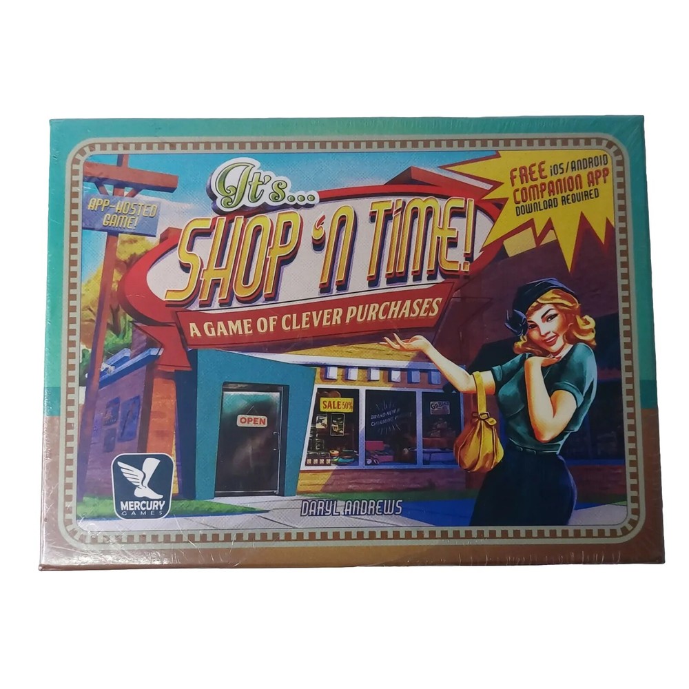 Mercury Games Shop N Time Board Game