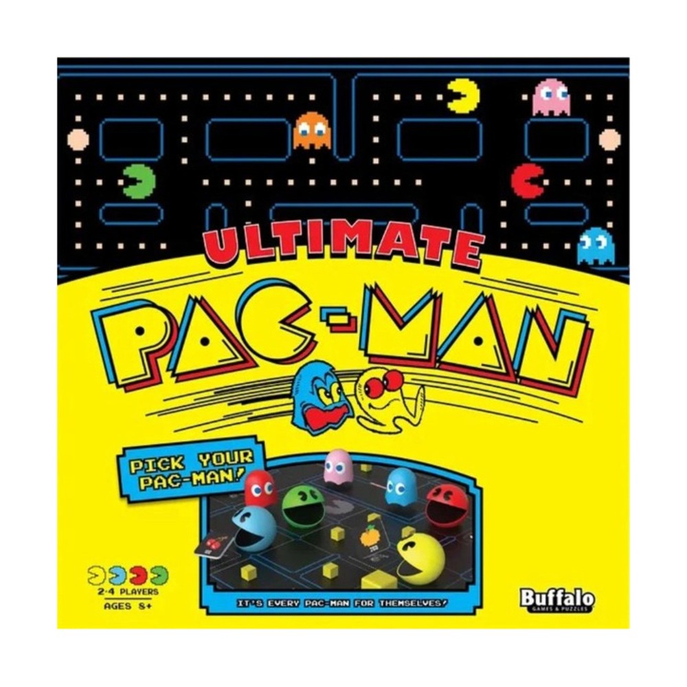 Buffalo Games Boardgame Ultimate Pac-Man Box VG+/NM
