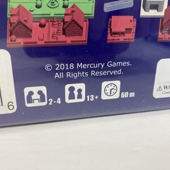 New BIG CITY BOARD GAME Jumbo 20th Anniversary Edition Mercury 2019 oop SEALED