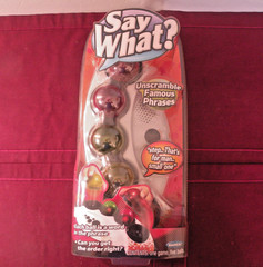 Say What? Unscramble Famous Phrase Radica Electronic Game Ages 8+ Mattel 2007