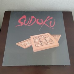 Wood Expressions Sudoku Board Game w/ Storage Drawers & 180 Numbered Tiles NEW!