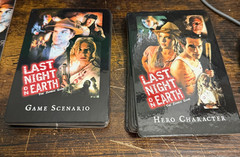 by Flying Frog-Last Night on Earth replacement LG 5 scenario/8 hero chctr cards