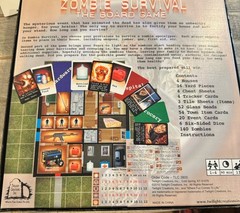 Twilight Creations Boardgame Zombie Survival