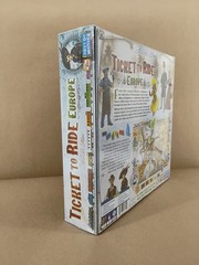 Ticket to Ride Europe Game Tunnels Ferries Train Stations Strategic New Sealed
