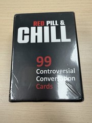 Red Pill & Chill: Card Game – 99 Conversation Starter Questions Explore Deepe…