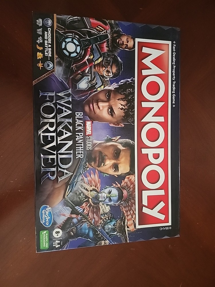MONOPOLY Marvel Studio’s Black Panther Wakanda Forever Edition Board Game