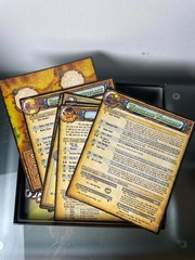 Shadows of Brimstone FFP07809 Blasted Wastes (Other Worlds Deluxe Expansion) EUC