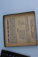 Hoodoo 1950s Vintage Game Voodoo Peg Puzzle Solitaire Tryne Games Hoo-Doo