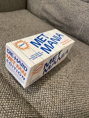 Vintage 1985 Target Met Mania Die Hard Met Edition SPORTS Trivia Game RARE