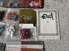 Oath Chronicles of Empire & Exile by Leder Games – opened but unplayed