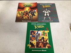 TSR MARVEL SUPER HEROES BASIC SET + THE UNCANNY X-MEN BOX SETS complete AC78262